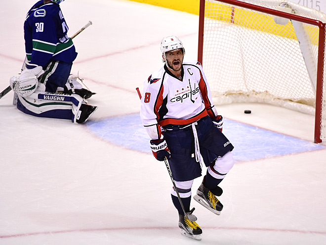 Шайба Овечкина принесла «Вашингтону» победу над «Ванкувером» в матче НХЛ