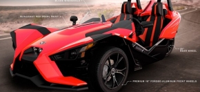 Трехколесный спорткар Polaris Slingshot