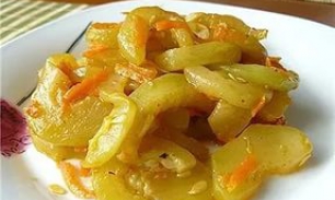 Калорийность кабачка тушеного с овощами
