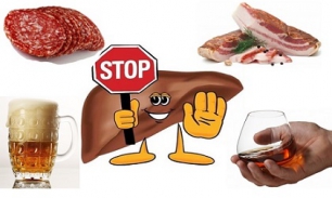 Вредные продукты для печени