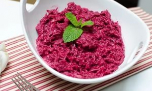 Калорийность свеклы со сметаной