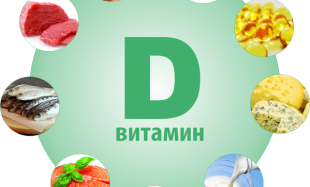 Витамин Д в продуктах питания