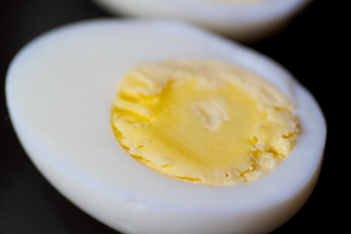 яйца вареные калорийность