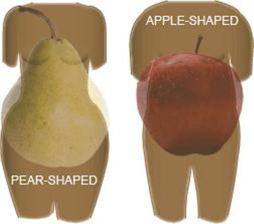 фигура яблоко и груша