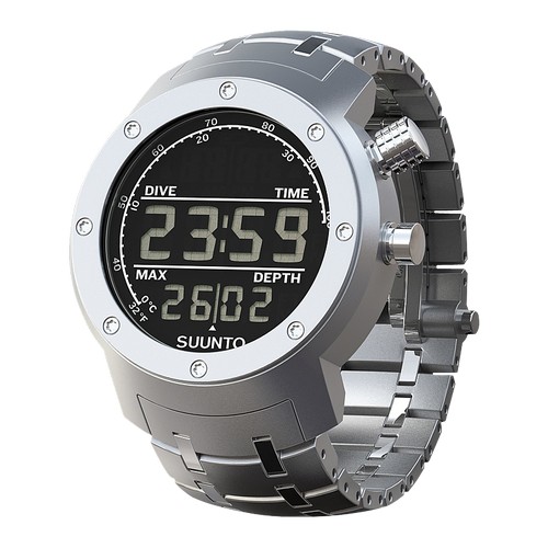 Дорогие часы для рыбалки Suunto Elementum Aqua (сталь)