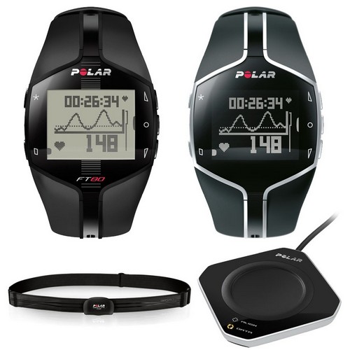 Polar FT80, часы-пульсомер, кардиодатчик, комплектация, функции